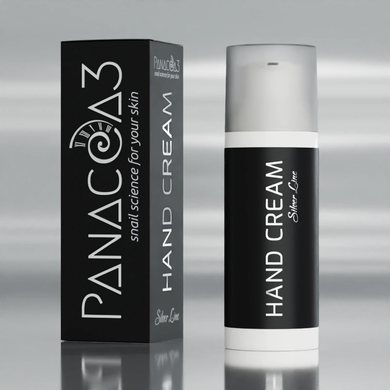 PANACEA3 Hand Cream from snail secretion 24h, Silver Line